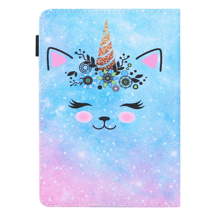 Universal Colored Drawing Horizontal Flip PU Leather Case with Holder & Card Slots & Wallet, Specification:7 inch