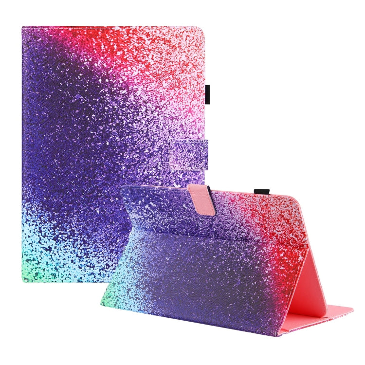 Universal Colored Drawing Horizontal Flip PU Leather Case with Holder & Card Slots & Wallet, Specification:7 inch