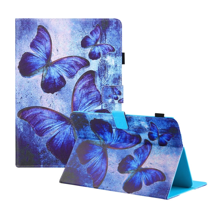 Universal Colored Drawing Horizontal Flip PU Leather Case with Holder & Card Slots & Wallet, Specification:8 inch