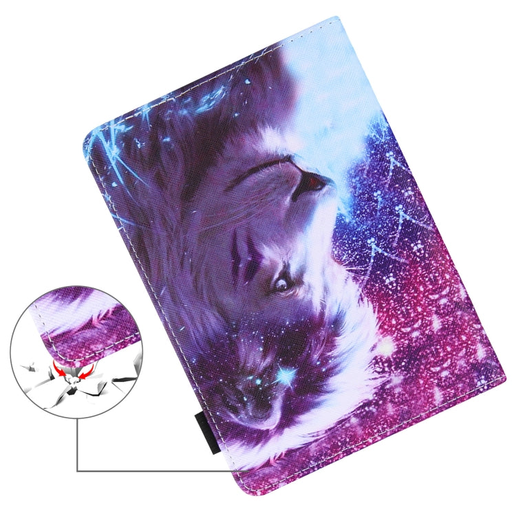 Universal Colored Drawing Horizontal Flip PU Leather Case with Holder & Card Slots & Wallet, Specification:8 inch