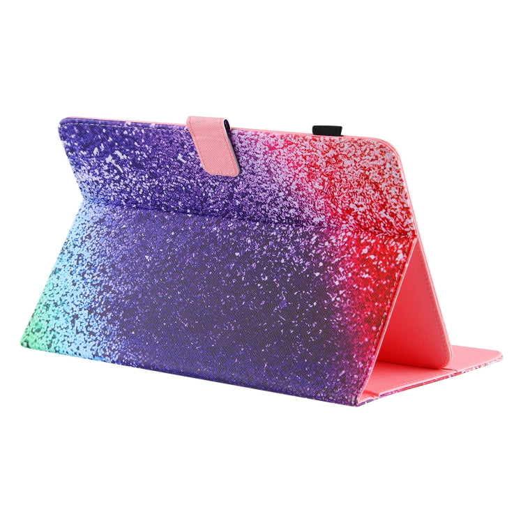 Universal Colored Drawing Horizontal Flip PU Leather Case with Holder & Card Slots & Wallet, Specification:8 inch