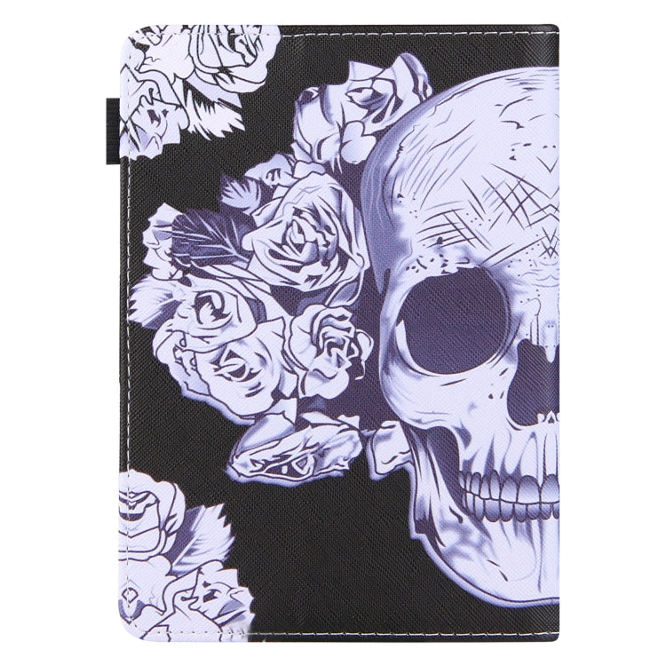 Universal Colored Drawing Horizontal Flip PU Leather Case with Holder & Card Slots & Wallet, Specification:8 inch
