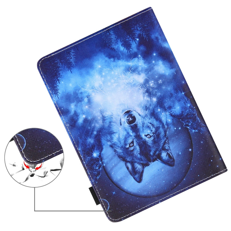 Universal Colored Drawing Horizontal Flip PU Leather Case with Holder & Card Slots & Wallet, Specification:10 inch