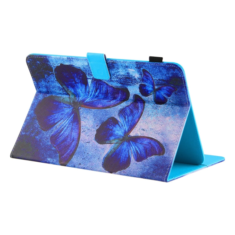 Universal Colored Drawing Horizontal Flip PU Leather Case with Holder & Card Slots & Wallet, Specification:10 inch