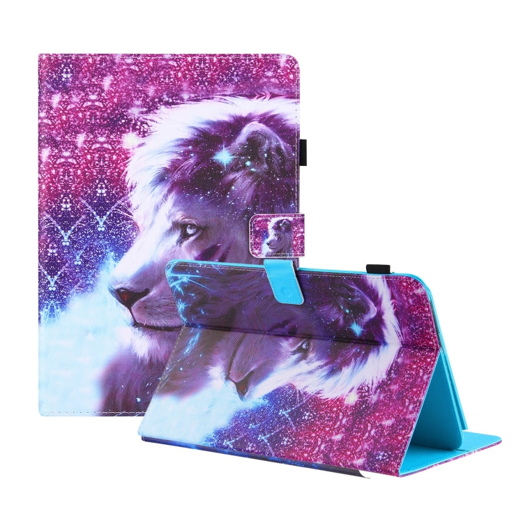 Universal Colored Drawing Horizontal Flip PU Leather Case with Holder & Card Slots & Wallet, Specification:10 inch