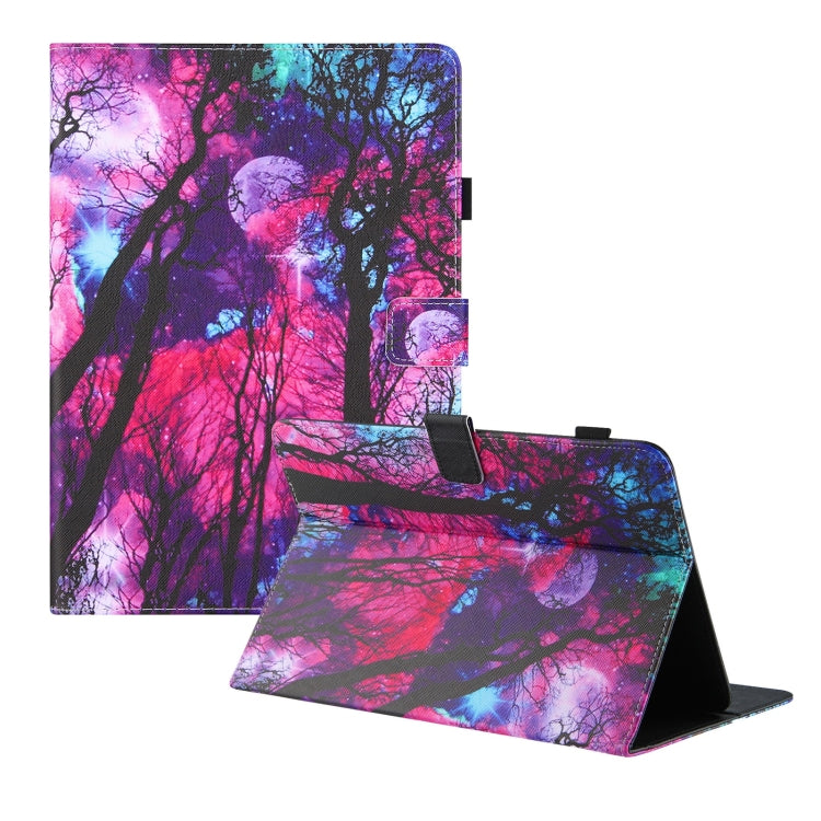 Universal Colored Drawing Horizontal Flip PU Leather Case with Holder & Card Slots & Wallet, Specification:10 inch