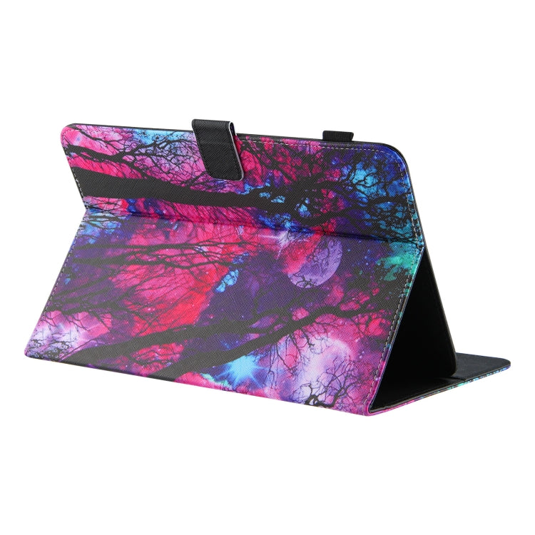 Universal Colored Drawing Horizontal Flip PU Leather Case with Holder & Card Slots & Wallet, Specification:10 inch