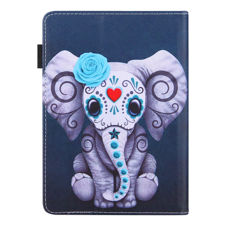 Universal Colored Drawing Horizontal Flip PU Leather Case with Holder & Card Slots & Wallet, Specification:10 inch