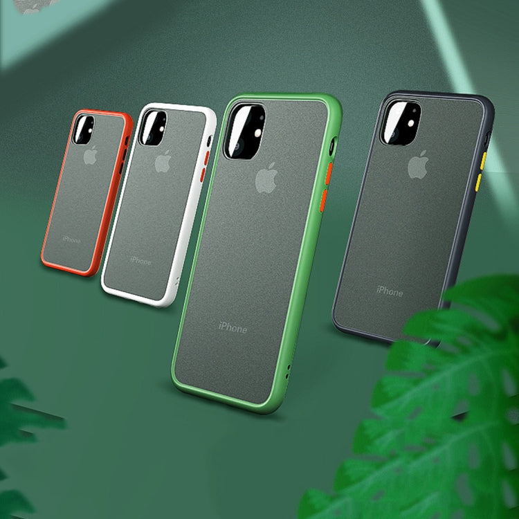 For iPhone 11 Pro CAFELE Gorgeous Series Silicone Frame + Matte PC Board Full Coverage Anti-fall Phone Protective Case