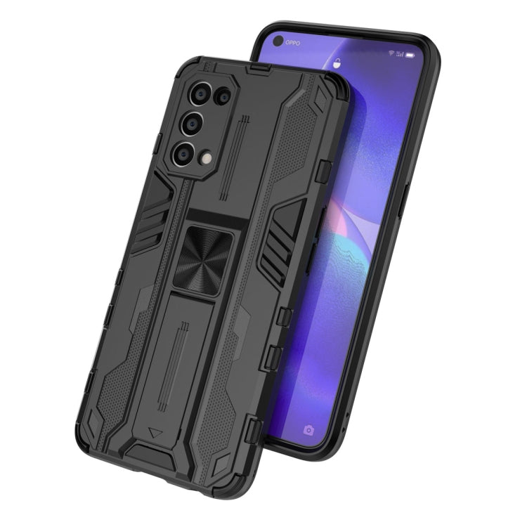 For OPPO Reno5 5G / 4G Supersonic PC + TPU Shock-proof Protective Case with Holder