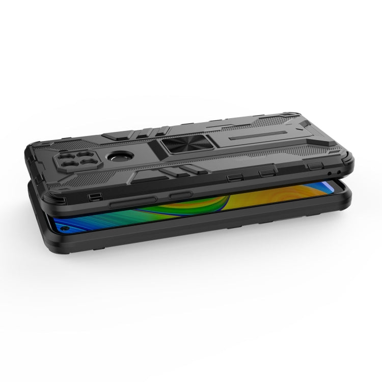 For Xiaomi Redmi Note 9 Supersonic PC + TPU Shock-proof Protective Case with Holder
