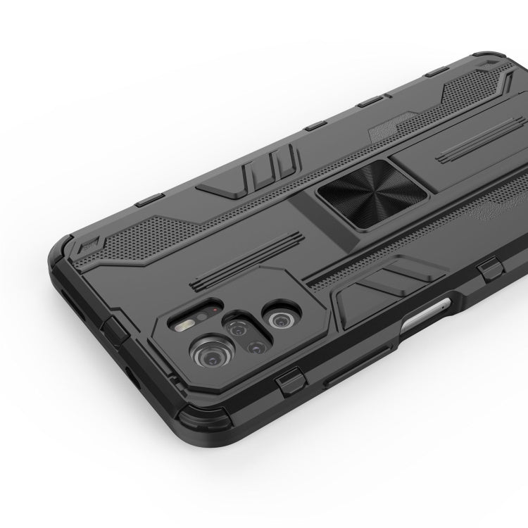 For Xiaomi Redmi Note 10 4G Supersonic PC + TPU Shock-proof Protective Case with Holder