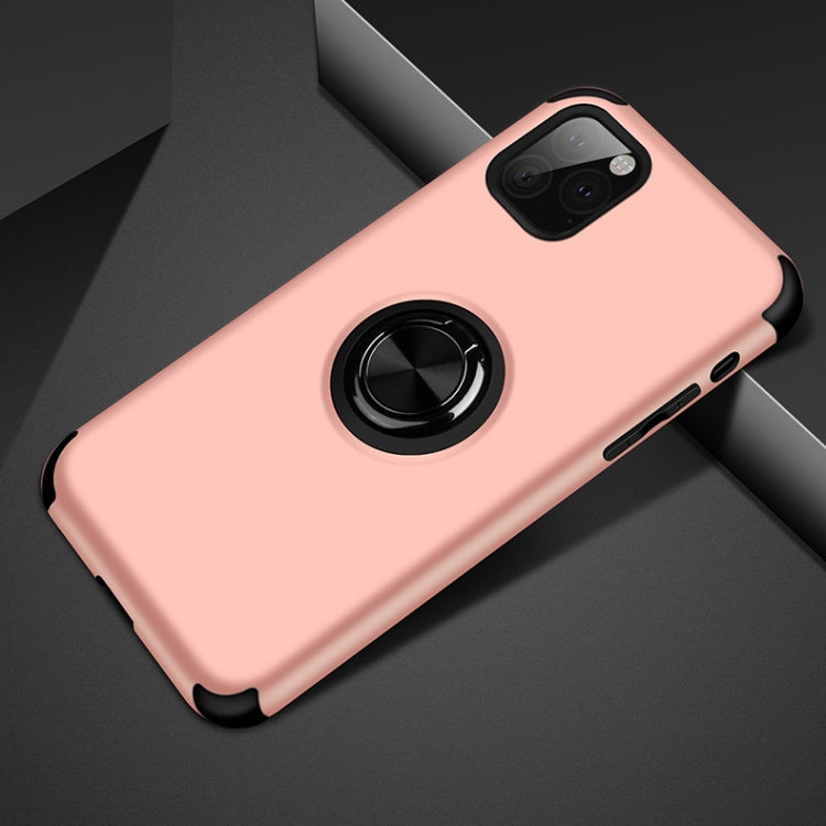 For iPhone 11 Cool Series Shockproof TPU + PC Protective Case with Invisible Ring Holder