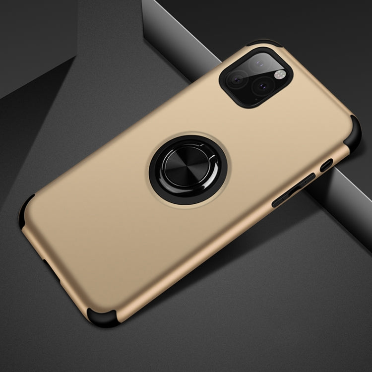 For iPhone 11 Pro Max Cool Series Shockproof TPU + PC Protective Case with Invisible Ring Holder