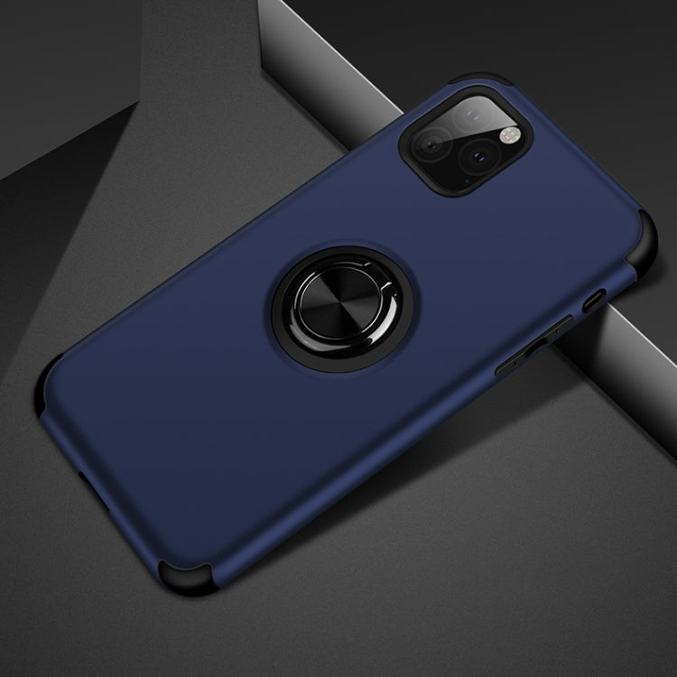 For iPhone 11 Pro Max Cool Series Shockproof TPU + PC Protective Case with Invisible Ring Holder