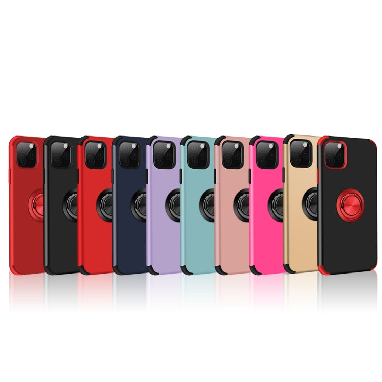 For iPhone 11 Pro Max Cool Series Shockproof TPU + PC Protective Case with Invisible Ring Holder