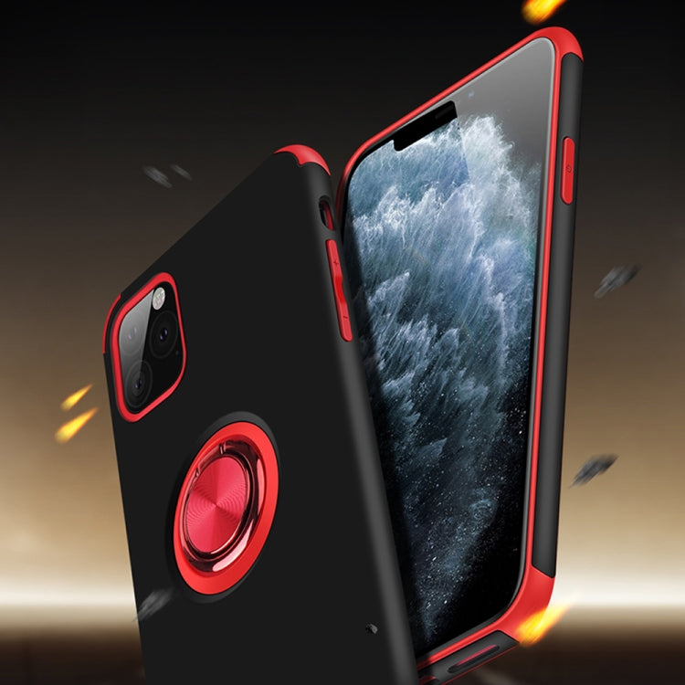 For iPhone 11 Pro Max Cool Series Shockproof TPU + PC Protective Case with Invisible Ring Holder
