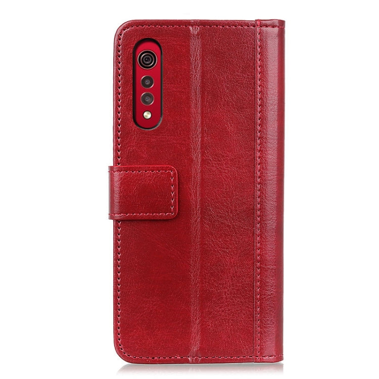 For LG Velvet 2 Pro Peas Crazy Horse Texture Horizontal Flip Leather Case with Holder & Card Slots & Wallet