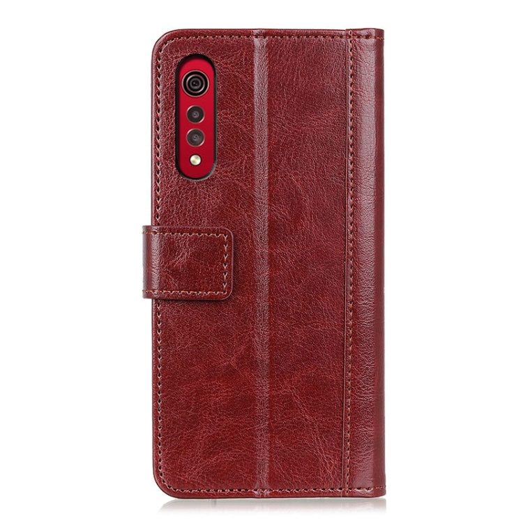 For LG Velvet 2 Pro Peas Crazy Horse Texture Horizontal Flip Leather Case with Holder & Card Slots & Wallet