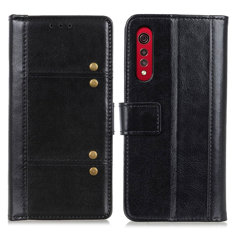 For LG Velvet 2 Pro Peas Crazy Horse Texture Horizontal Flip Leather Case with Holder & Card Slots & Wallet