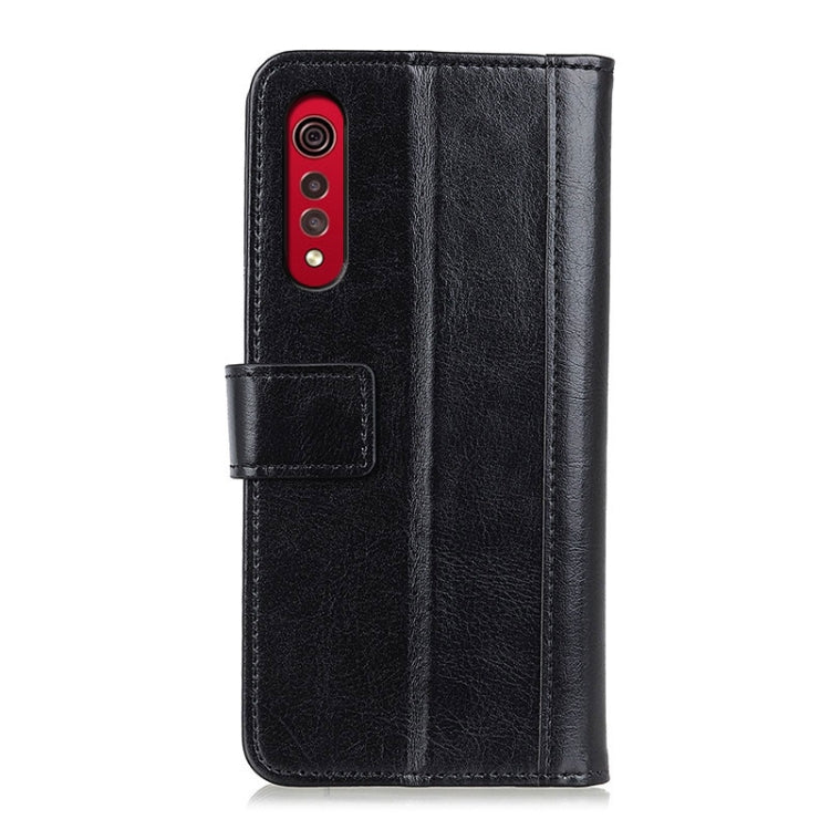 For LG Velvet 2 Pro Peas Crazy Horse Texture Horizontal Flip Leather Case with Holder & Card Slots & Wallet