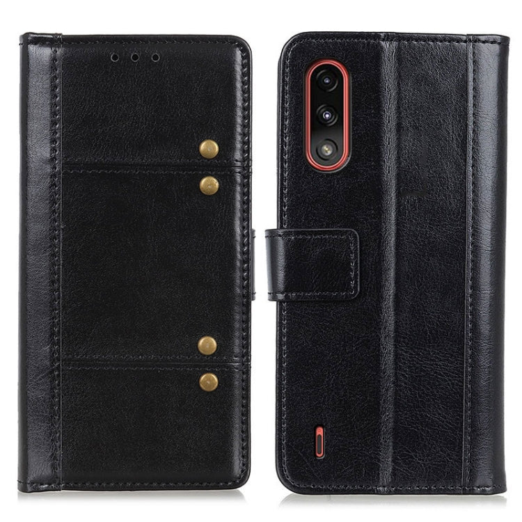 For Motorola Moto E7 Power Peas Crazy Horse Texture Horizontal Flip Leather Case with Holder & Card Slots & Wallet