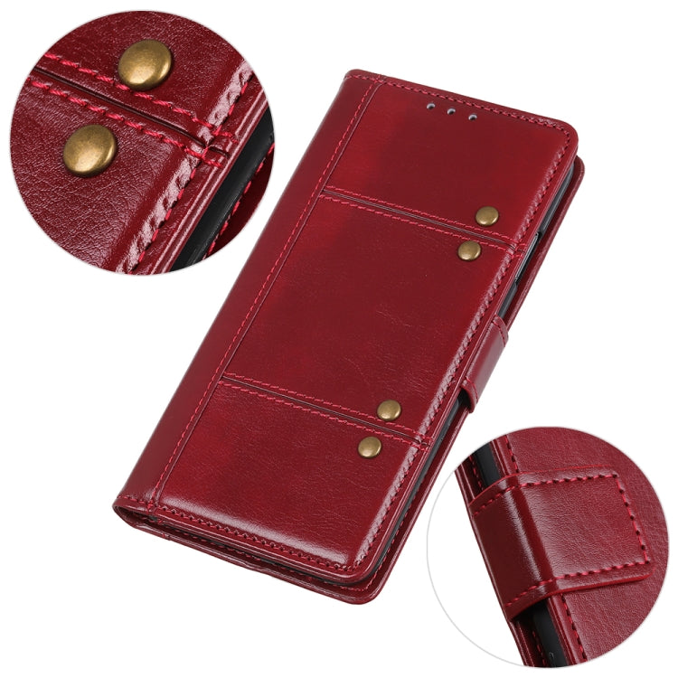 For OPPO F19 Pro Peas Crazy Horse Texture Horizontal Flip Leather Case with Holder & Card Slots & Wallet