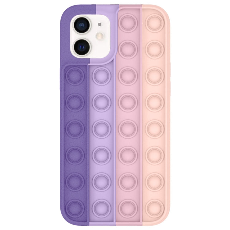 For iPhone 12 mini Shockproof Liquid Silicone Protective Case