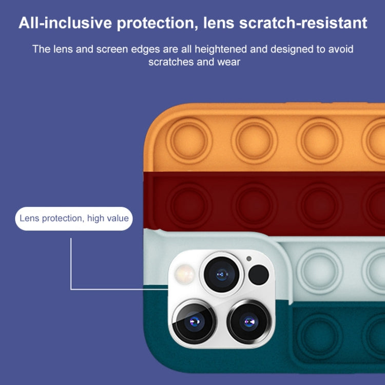 For iPhone 12 mini Shockproof Liquid Silicone Protective Case