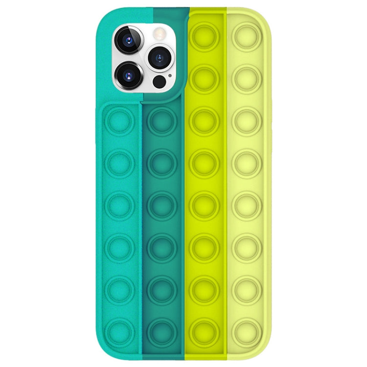 For iPhone 12 / 12 Pro Shockproof Liquid Silicone Protective Case