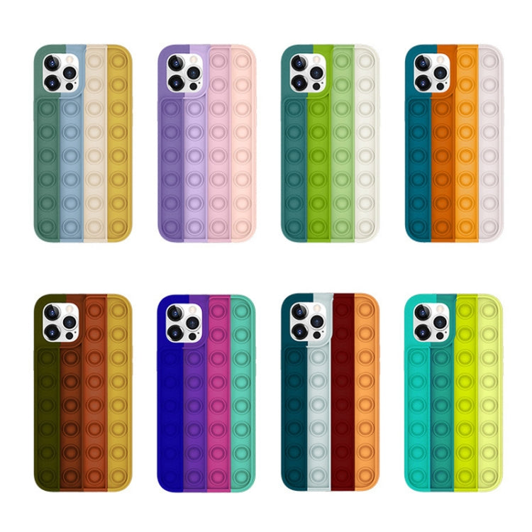 For iPhone 12 / 12 Pro Shockproof Liquid Silicone Protective Case