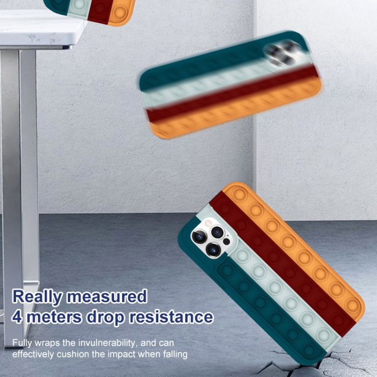 For iPhone 12 / 12 Pro Shockproof Liquid Silicone Protective Case