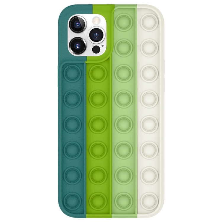 For iPhone 12 Pro Max Shockproof Liquid Silicone Protective Case