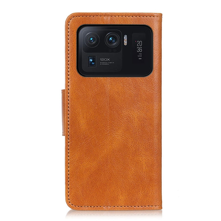 For Xiaomi Mi 11 Ultra Mirren Crazy Horse Texture Horizontal Flip Leather Case with Holder & Card Slots & Wallet