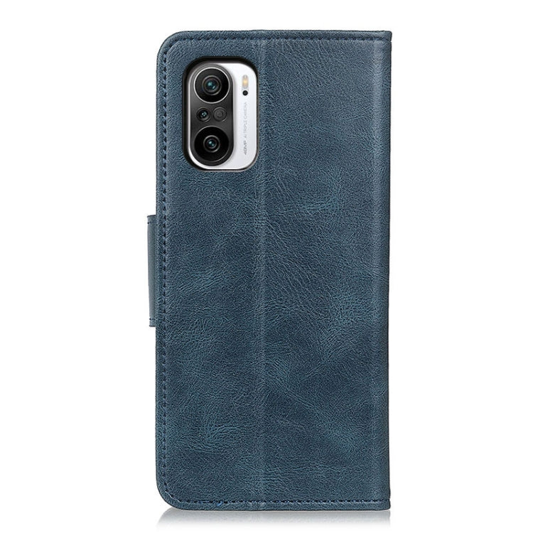 For Xiaomi Redmi Note 10 4G Mirren Crazy Horse Texture Horizontal Flip Leather Case with Holder & Card Slots & Wallet