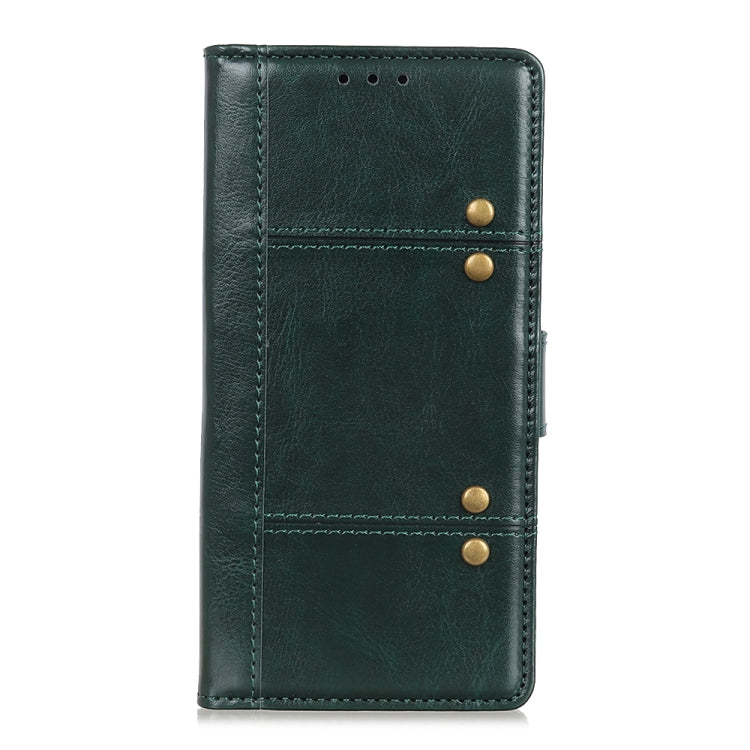 For alcatel 1S (2021) Peas Crazy Horse Texture Horizontal Flip Leather Case with Holder & Card Slots & Wallet
