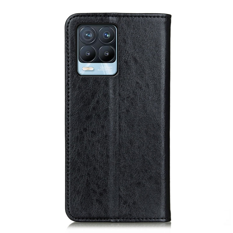 For OPPO Realme 8 / 8 Pro Magnetic Crazy Horse Texture Horizontal Flip Leather Case with Holder & Card Slots & Wallet