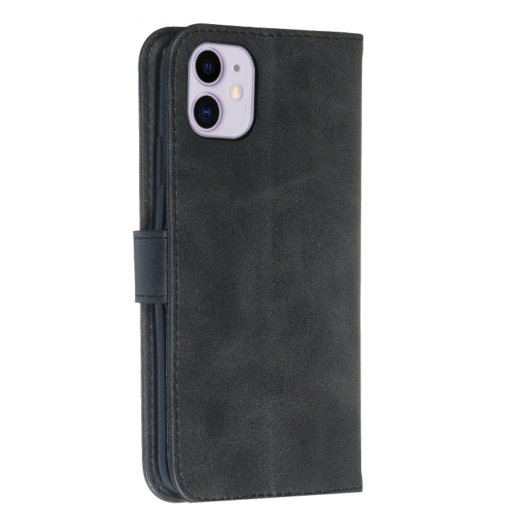 For iPhone 11 Zipper Horizontal Flip Leather Case with Wallet & Holder & Card Slots