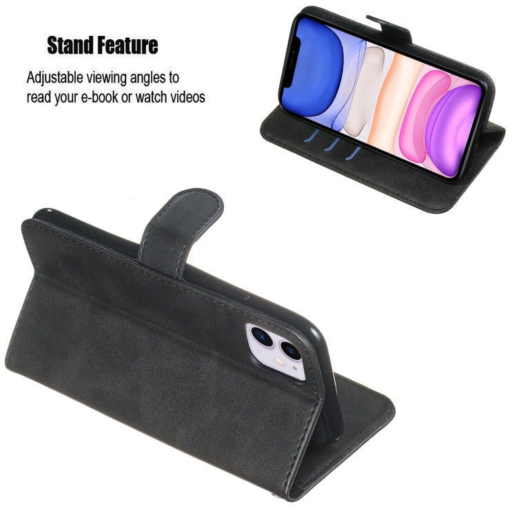 For iPhone 11 Zipper Horizontal Flip Leather Case with Wallet & Holder & Card Slots