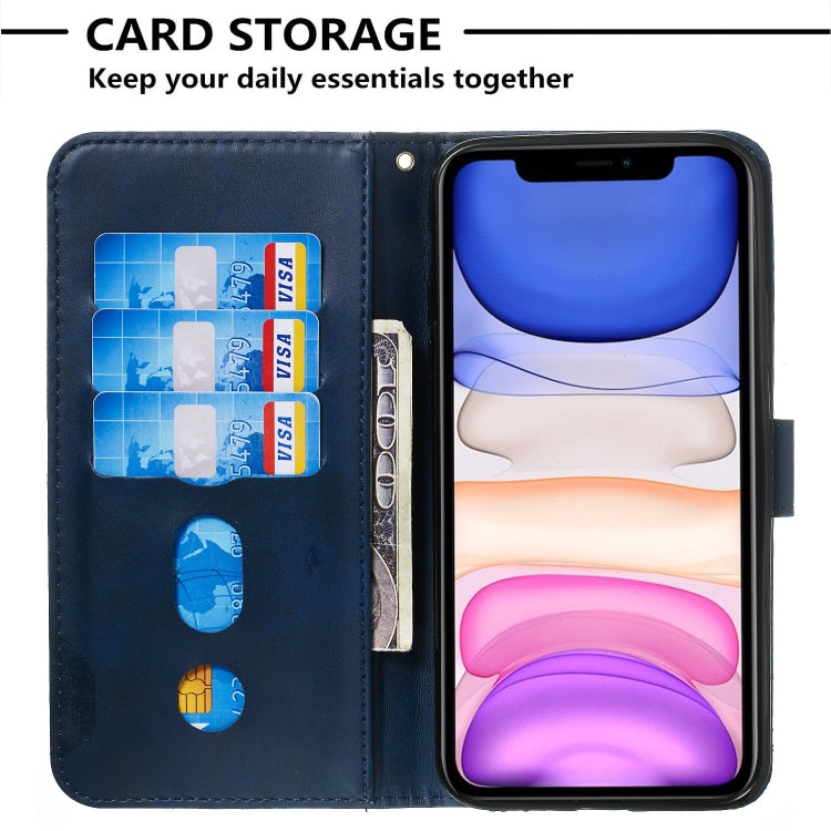 For iPhone 11 Zipper Horizontal Flip Leather Case with Wallet & Holder & Card Slots