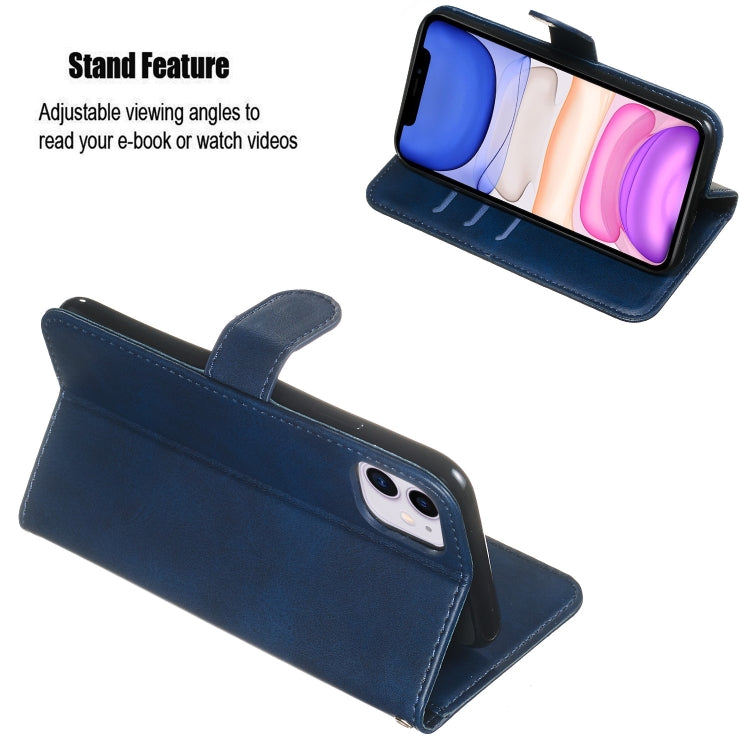 For iPhone 11 Zipper Horizontal Flip Leather Case with Wallet & Holder & Card Slots