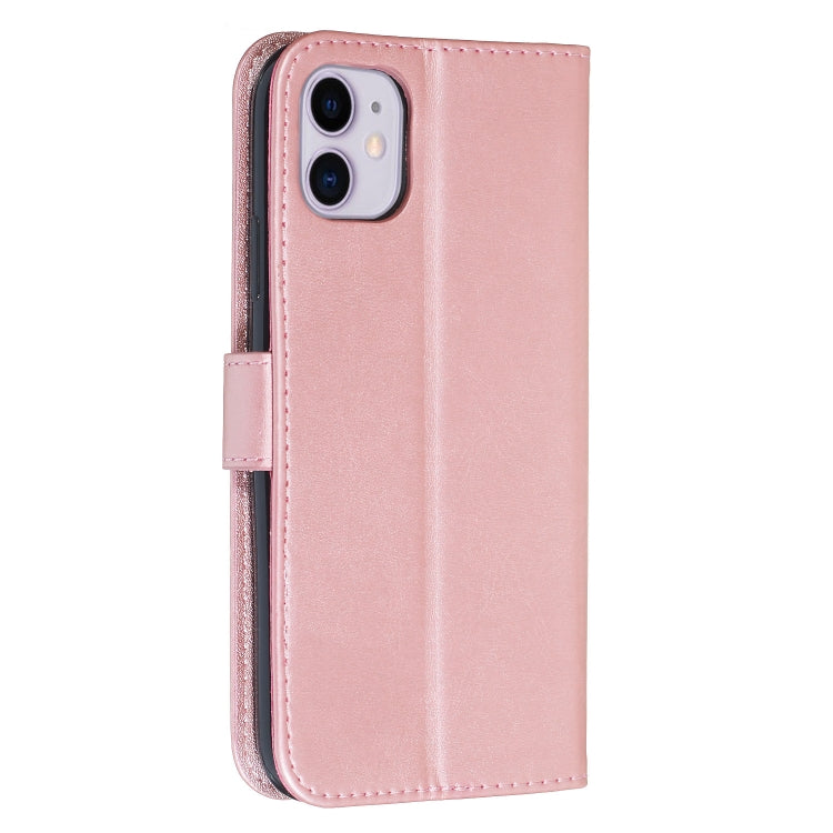 For iPhone 11 Zipper Horizontal Flip Leather Case with Wallet & Holder & Card Slots