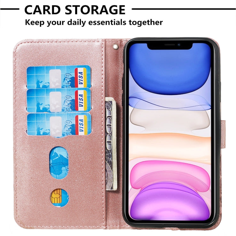 For iPhone 11 Zipper Horizontal Flip Leather Case with Wallet & Holder & Card Slots