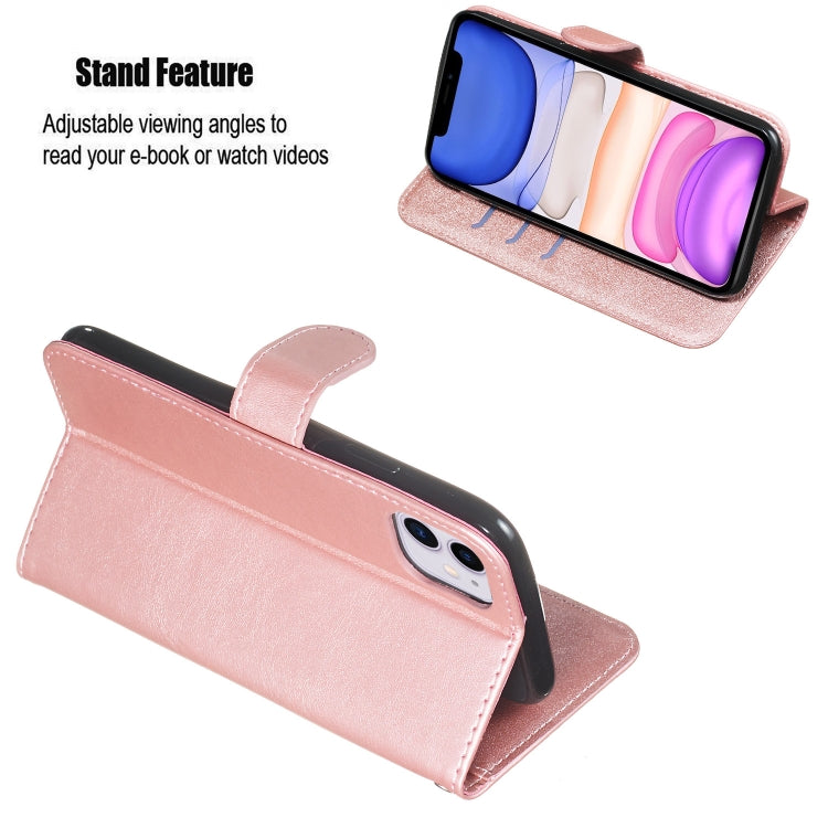 For iPhone 11 Zipper Horizontal Flip Leather Case with Wallet & Holder & Card Slots