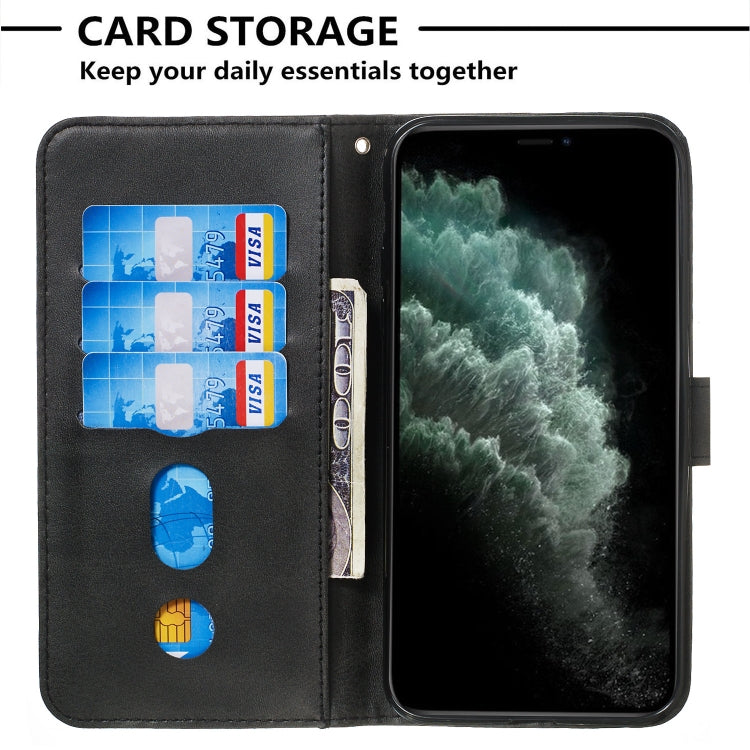 For iPhone 11 Pro Zipper Horizontal Flip Leather Case with Wallet & Holder & Card Slots