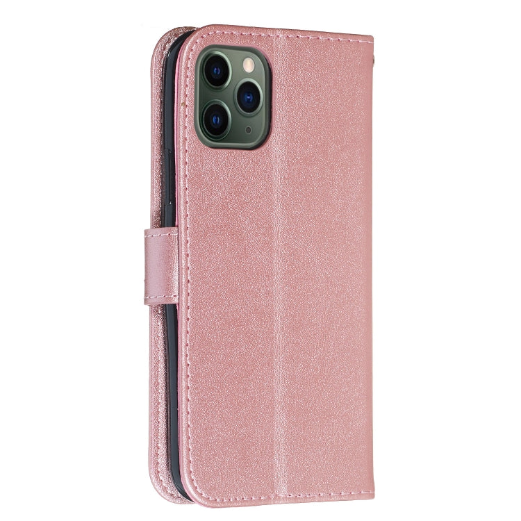 For iPhone 11 Pro Zipper Horizontal Flip Leather Case with Wallet & Holder & Card Slots