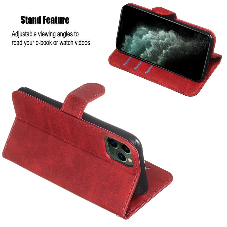 For iPhone 11 Pro Zipper Horizontal Flip Leather Case with Wallet & Holder & Card Slots