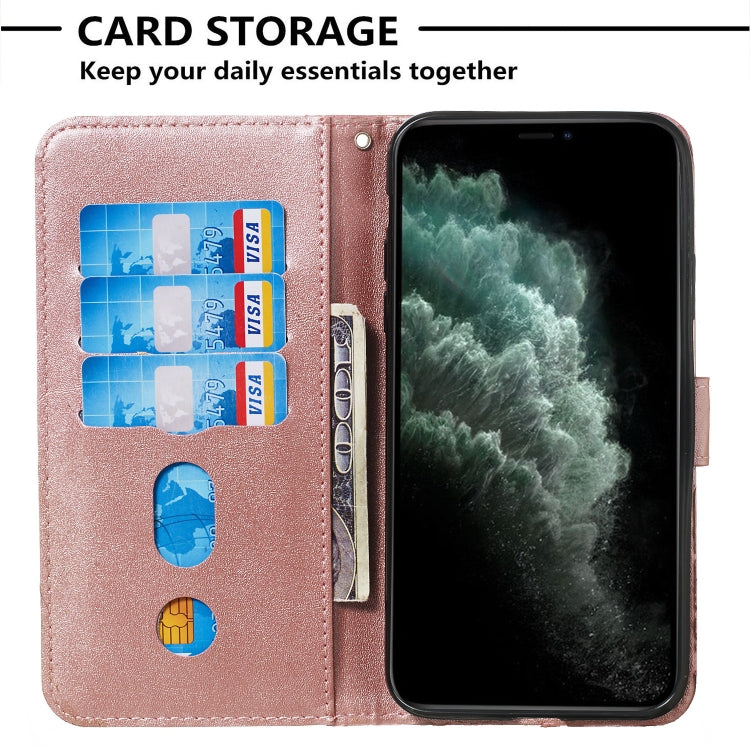 For iPhone 11 Pro Max Zipper Horizontal Flip Leather Case with Wallet & Holder & Card Slots
