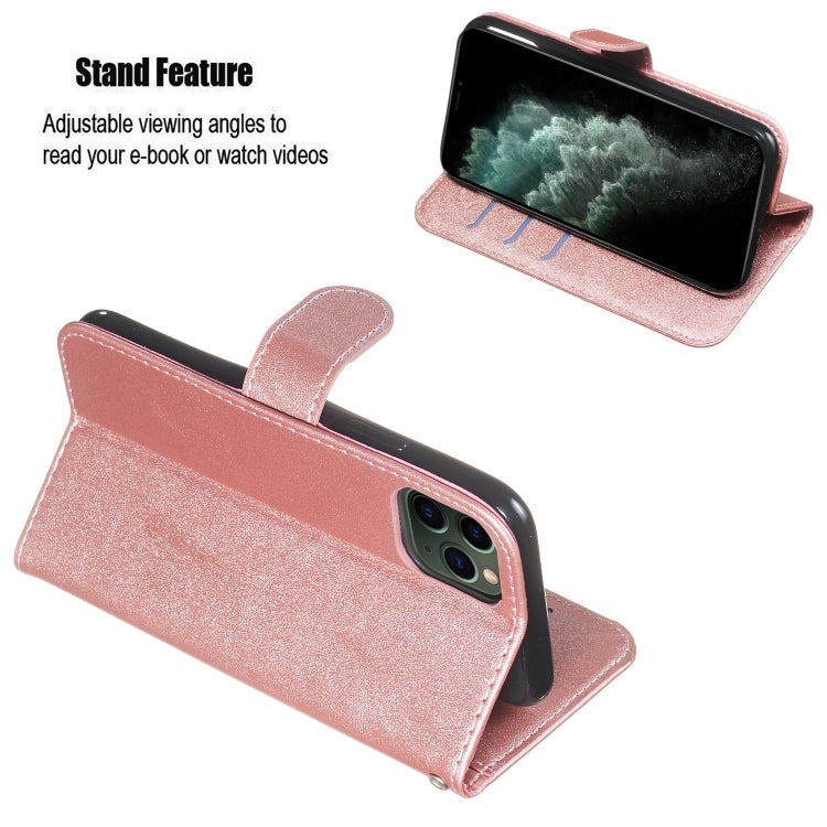 For iPhone 11 Pro Max Zipper Horizontal Flip Leather Case with Wallet & Holder & Card Slots