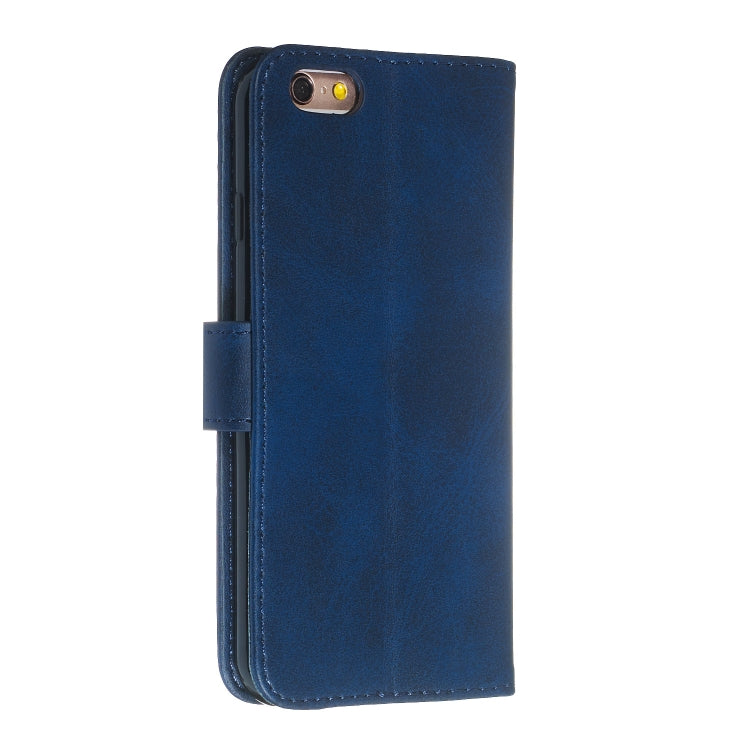 For iPhone 6s / 6 Zipper Horizontal Flip Leather Case with Wallet & Holder & Card Slots